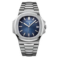 Patek Philippe Black Silver Metal Belt Men's Watch