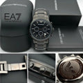 Classic Armani Round Dial Quartz Analog Men’s Watch