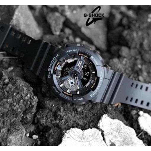 Casio G-Shock Full Black Rubber Strap Men's Watch