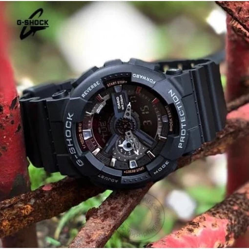 Casio G-Shock Full Black Rubber Strap Men's Watch