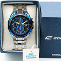 Edifice Premium Chronograph Silver Metal Belt Men's Watch