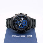 Edifice Black Metal Belt Chronograph Men's Watch