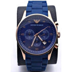 Casual Armani Round Dial Quartz Analog Watch For Men