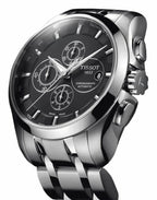 Tissot Silver Metal Belt Chronograph Automatic Men's Watch