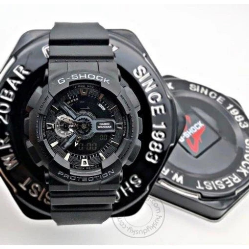 Casio G-Shock Full Black Rubber Strap Men's Watch