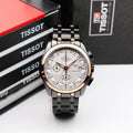 Tissot Gold Bezel Metal Belt Chronograph Men's Watch