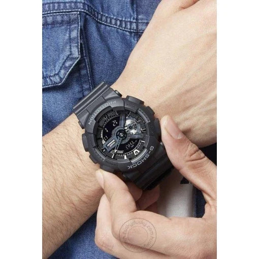 Casio G-Shock Full Black Rubber Strap Men's Watch