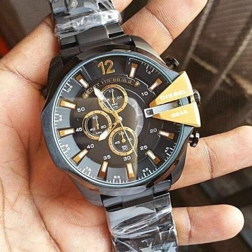 Classic Diesel Black Dial New Model Watch For Men
