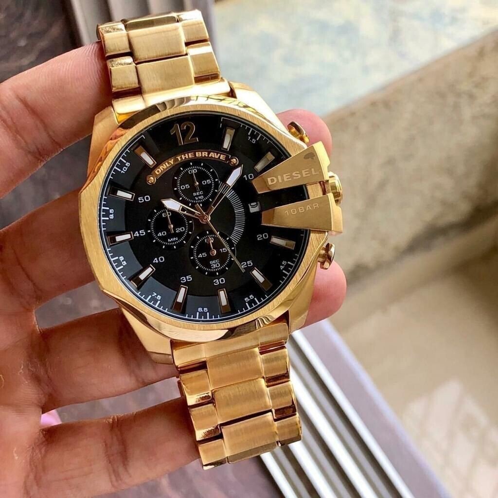 Spectacular Diesel Black Dial New Model Analog Watch For Men