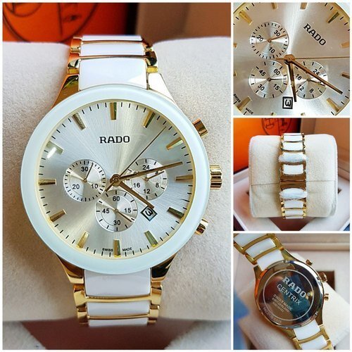 Rado Centrix Chronograph White Watch For Men