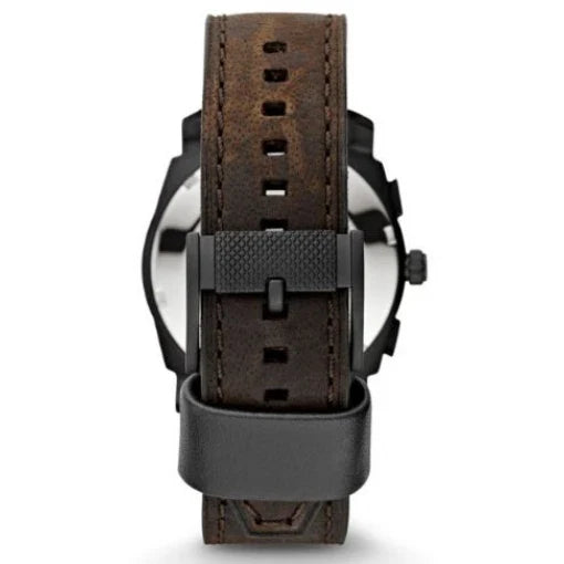 Fossil Chronograph Brown Leather Belt Men's Watch