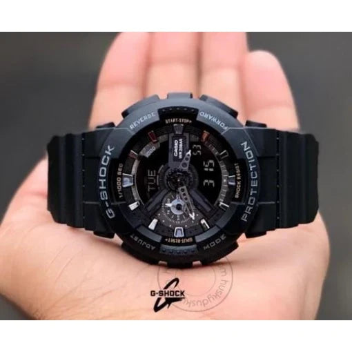 Casio G-Shock Full Black Rubber Strap Men's Watch