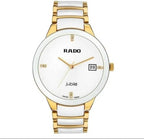 Rado watch for men White dial dual tone