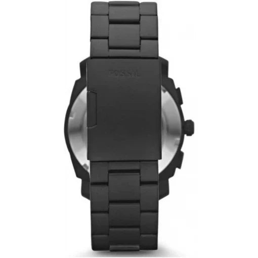 Fossil Men's Black Stainless Steel Band Chronograph Watch