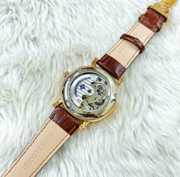 Branded Patek Philippe Automatic Leather Belt  Men's Watch