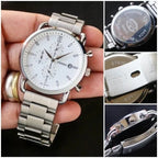 Captive Fossil White Dial Chronograph New Model Men's Watch
