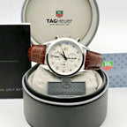 Tagheuer Chronograph Brown Belt Men's Watch