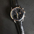 Splendid Silver Bezel Tagheuer Chronograph Men's Watch