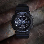 Casio G-Shock Full Black Rubber Strap Men's Watch