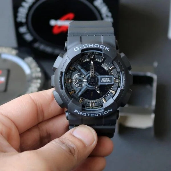 Casio G-Shock Full Black Rubber Strap Men's Watch