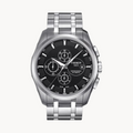 Tissot Silver Metal Belt Chronograph Automatic Men's Watch