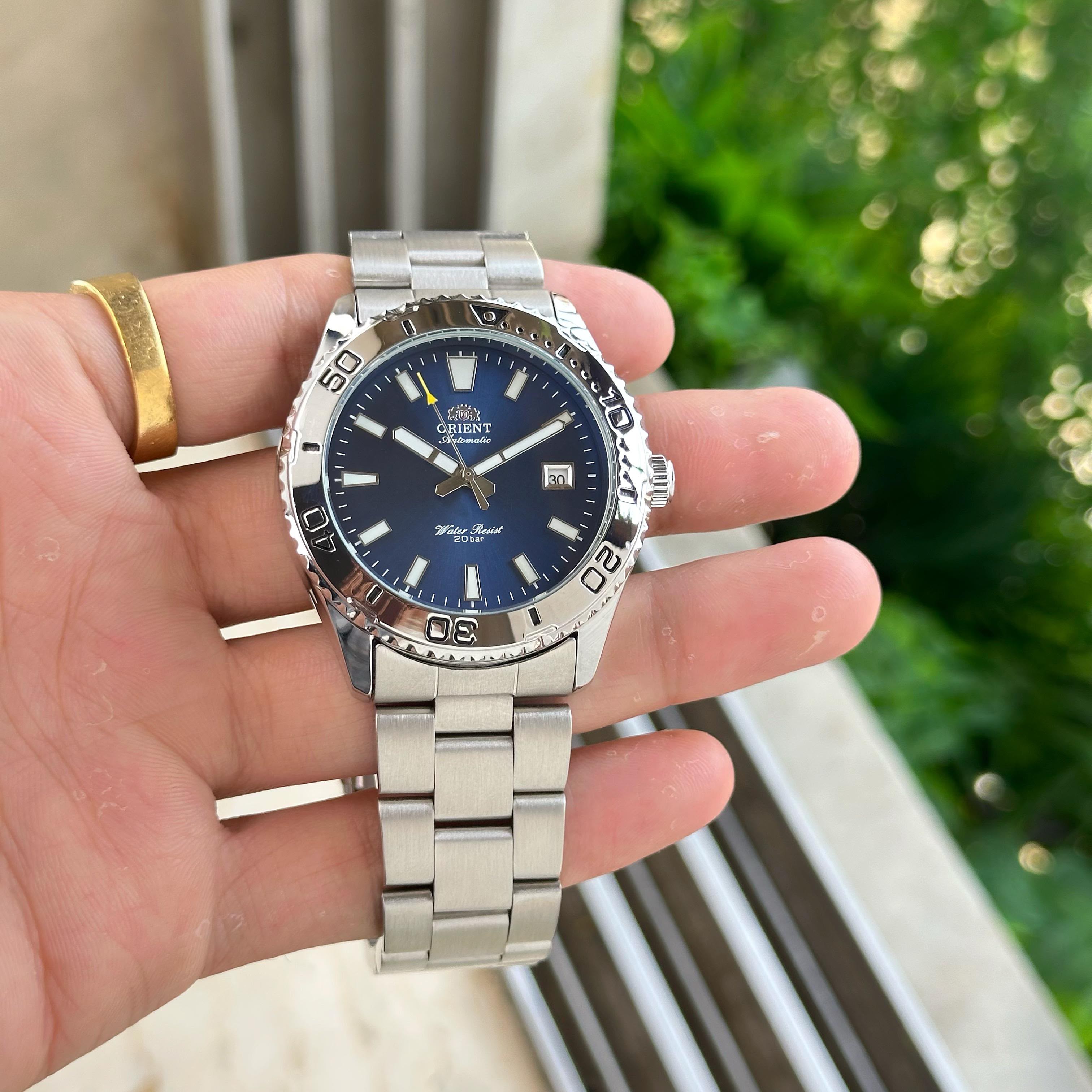 Orient Mako Diver Style Blue Dial Automatic Men's Watch