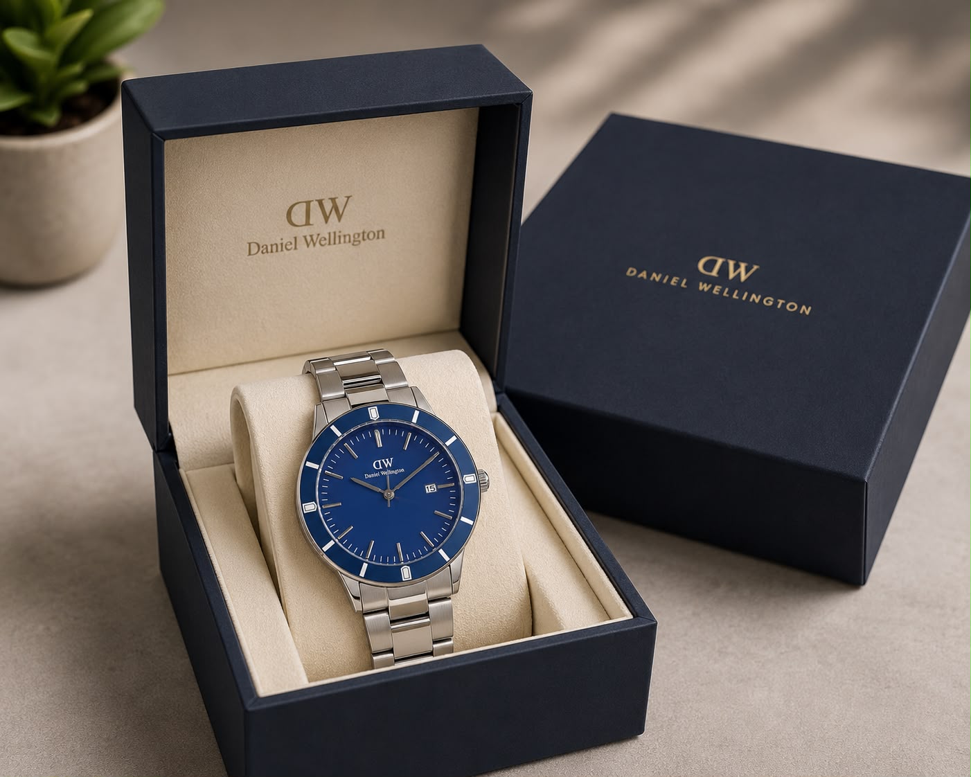 Daniel Wellington Blue Dial Men's Watch