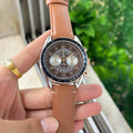 Omega Speedmaster Brown Belt Chronograph Men's Watch