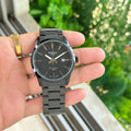 Casio Edifice EFV-100D-1AV Full Black Metal Men's Watch