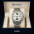 Casio Edifice Silver Metal Strap Men's Watch