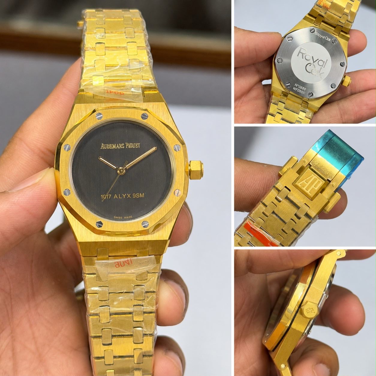 Audemars Piguet Premium Men's Gold Stainless Steel Analog Watch
