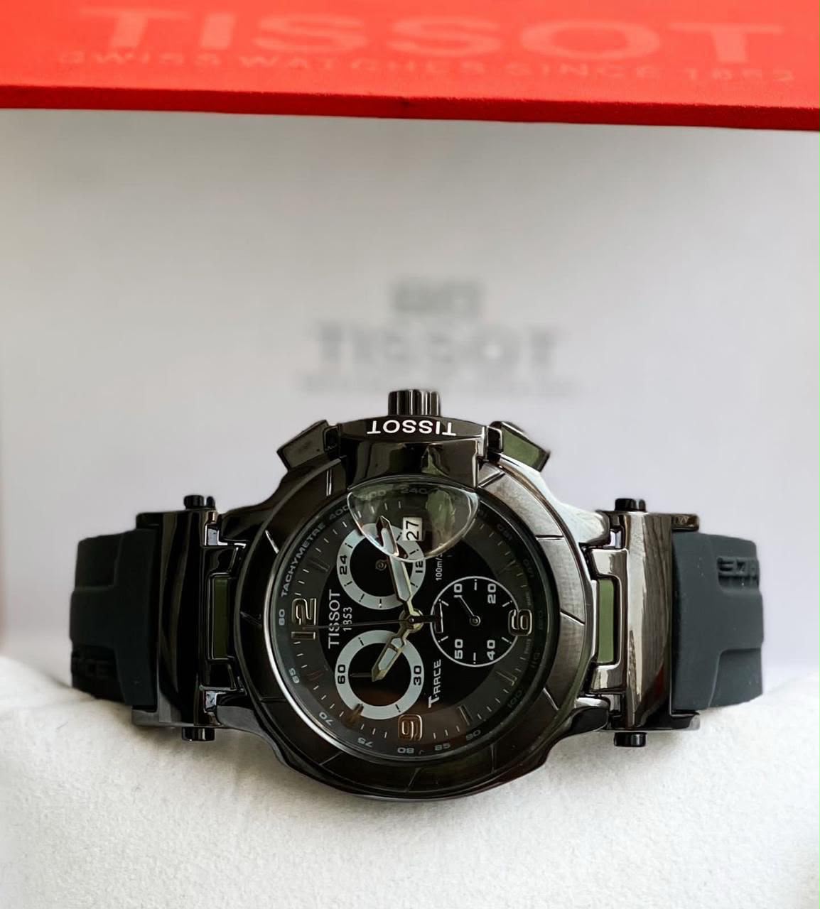 Tissot T-Race Men’s Black Chronograph Watch