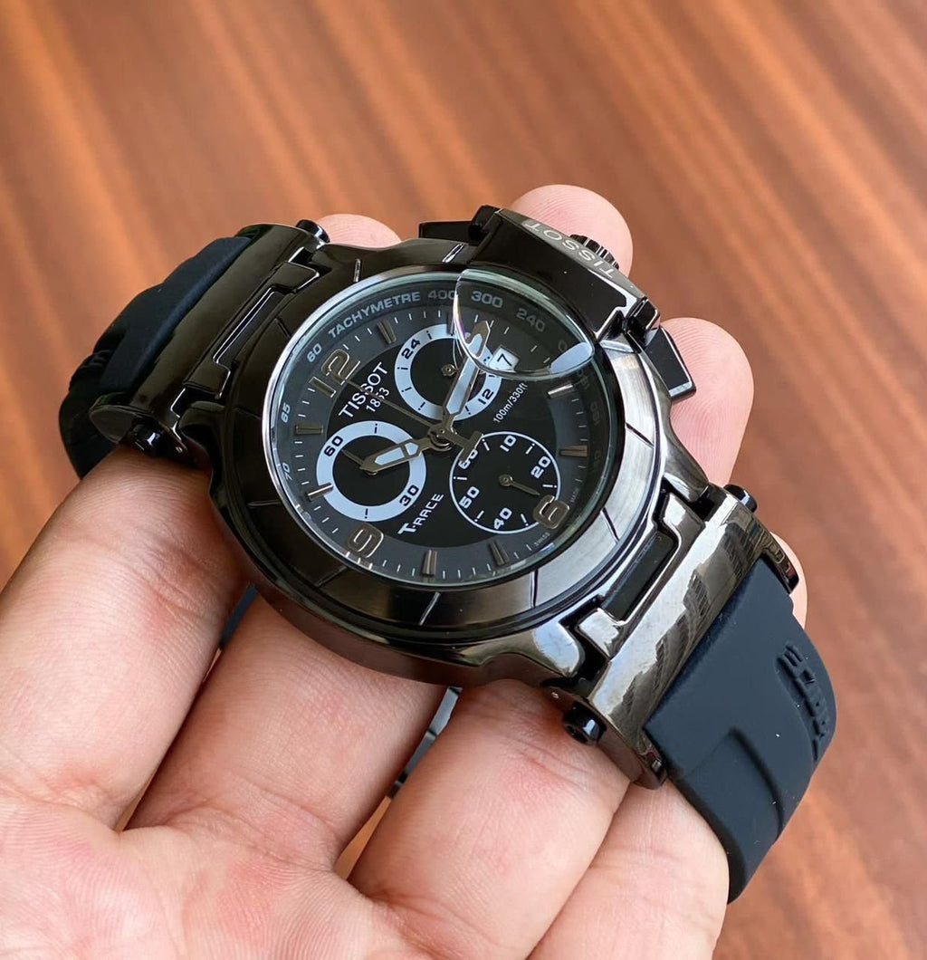 Tissot T-Race Men’s Black Chronograph Watch