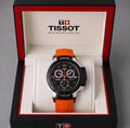 Tissot T-Race Men’s Orange Strap Chronograph Watch