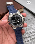 Casio G-Shock Black Dial Blue Resin Sports Watch