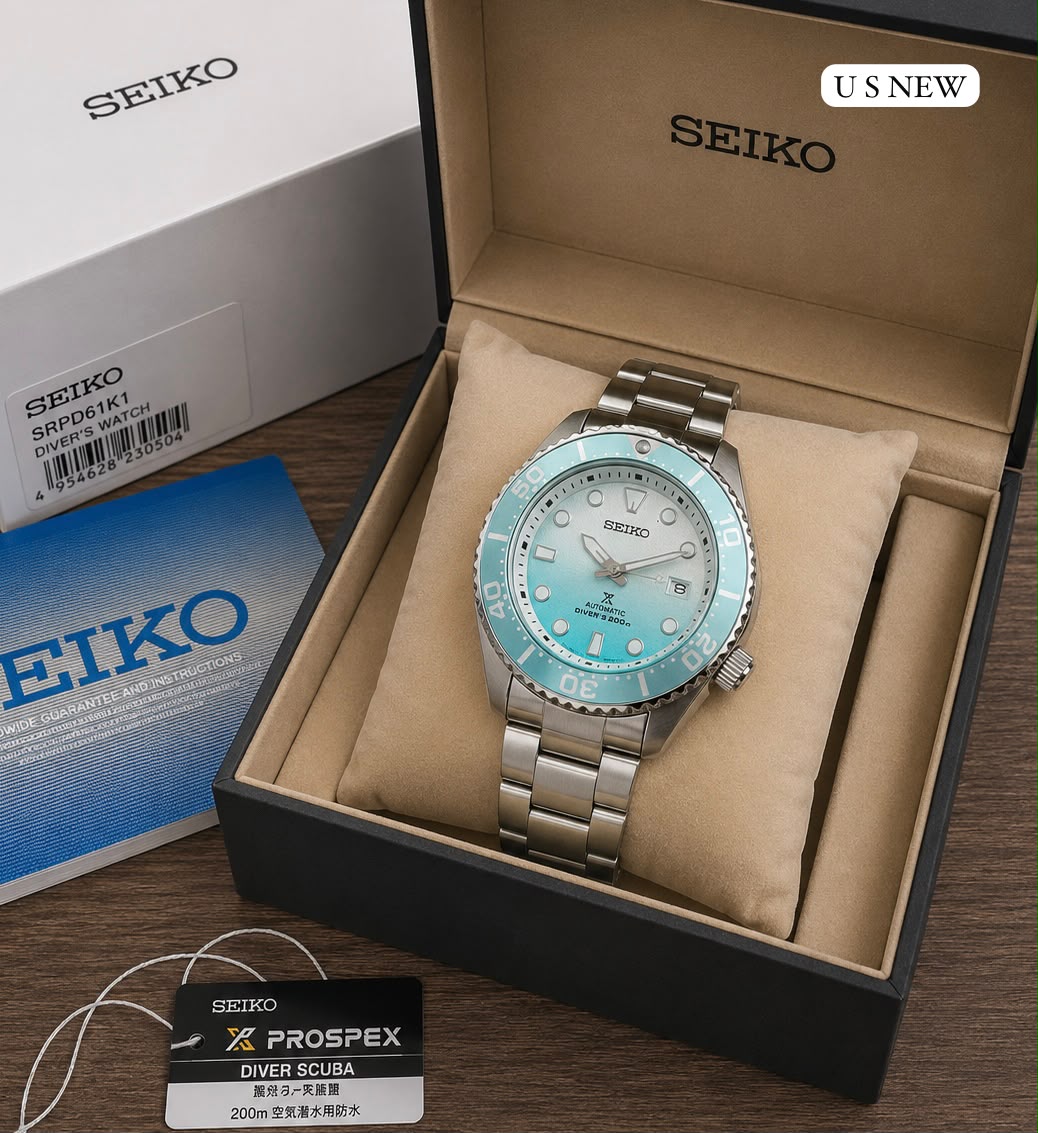 Seiko Prospex Diver Ice Blue Automatic Watch