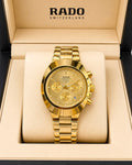 RADO Gold Chronograph Luxury Watch