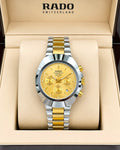 RADO Two-Tone Silver & Gold Chronograph – Gold Dial