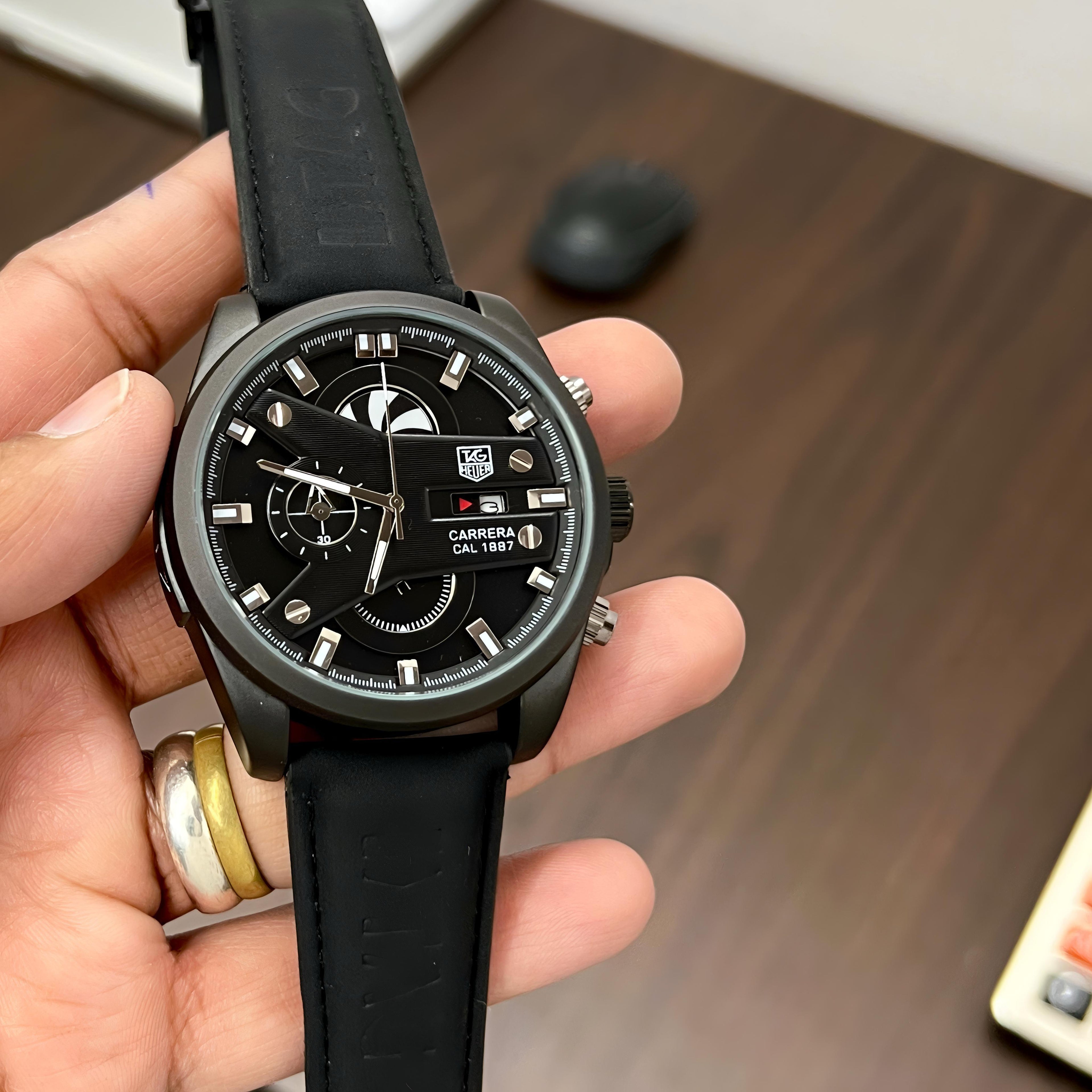 TAG Heuer Carrera Black Sport Watch