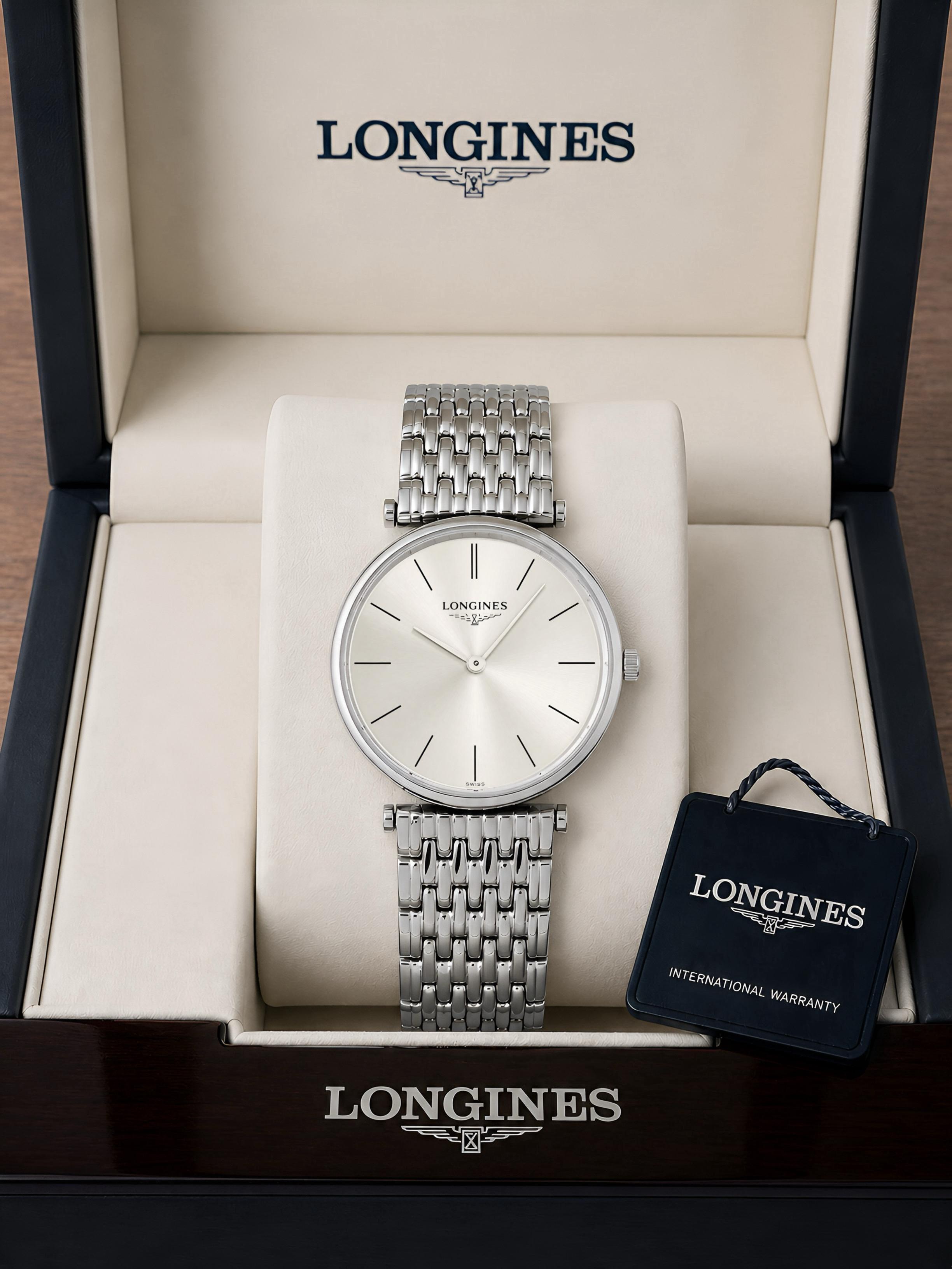 Longines Silver Dial Classic Watch