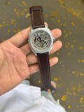Fossil Leather Automatic Men's Watch