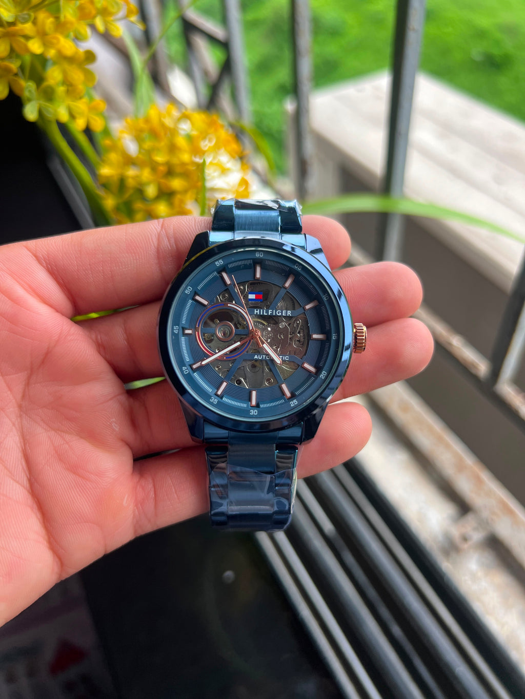 Tommy Hilfiger Automatic Blue Color Men's Watch