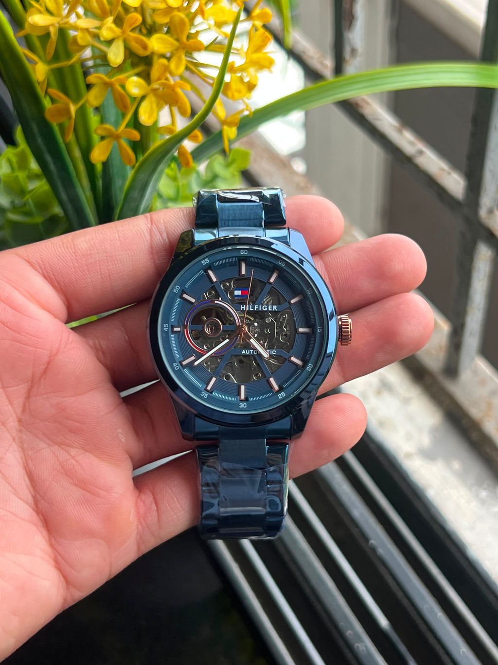 Tommy Hilfiger Automatic Blue Color Men's Watch