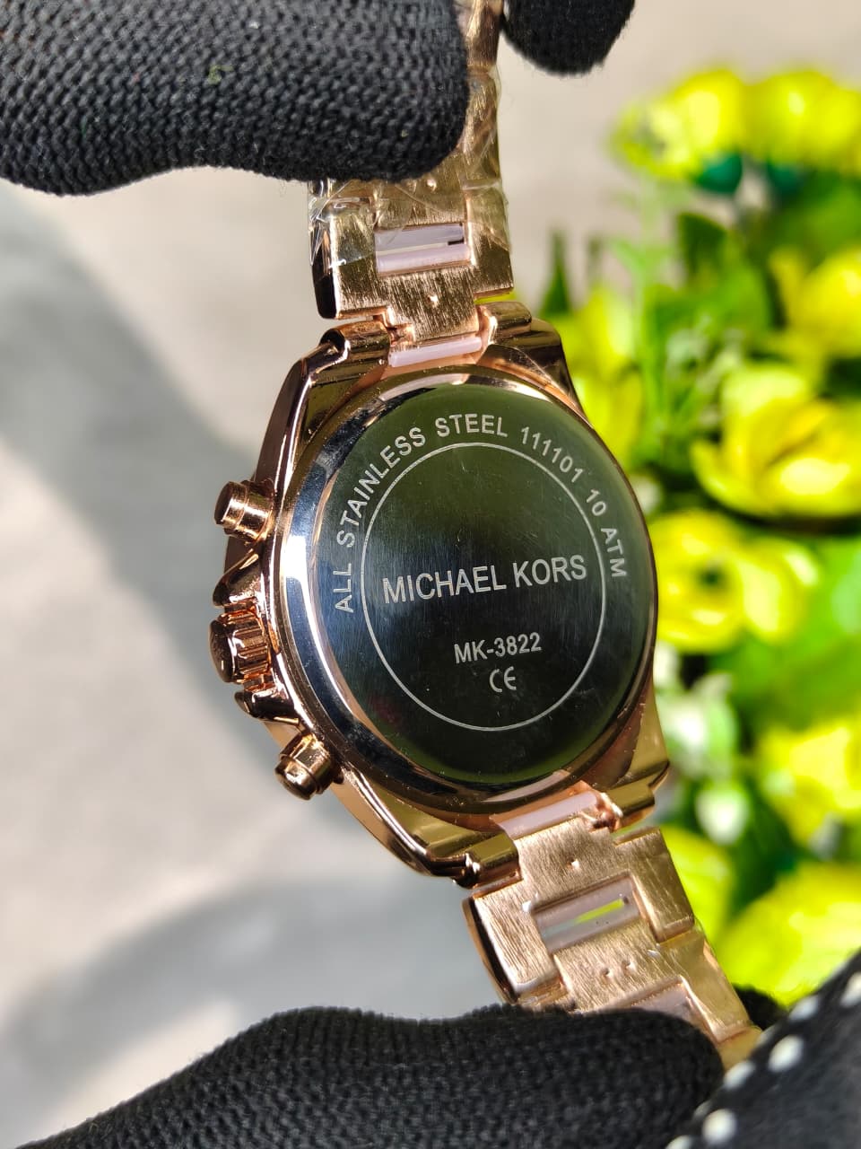 Michael Kors Diamond Studded Round Dial Women's Watch