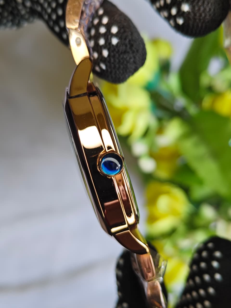 Cartier Swiss Made Rose Gold Metal Belt Watch For Men