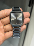 Rado Square Silver Metal Belt Men's Watch