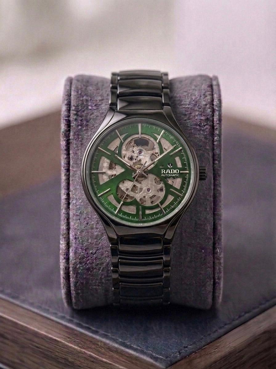 Rado Round Automatic Green Dial Men's Watch