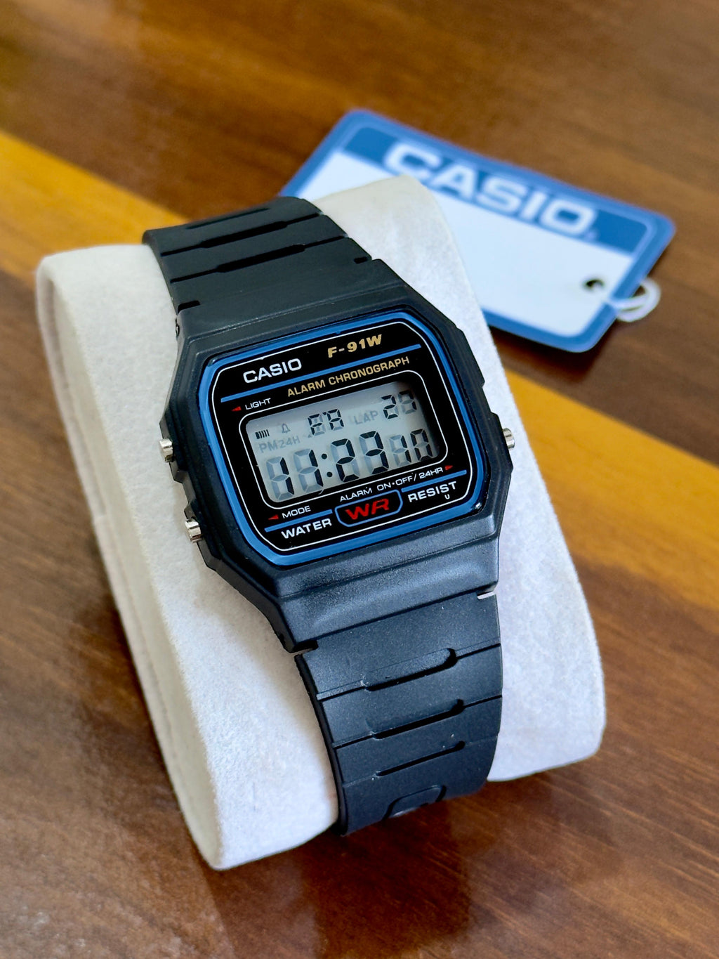 Casio F-91W Silicone Rubber Belt Men's Watch