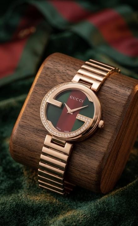 Gucci Women Rose Gold Watch