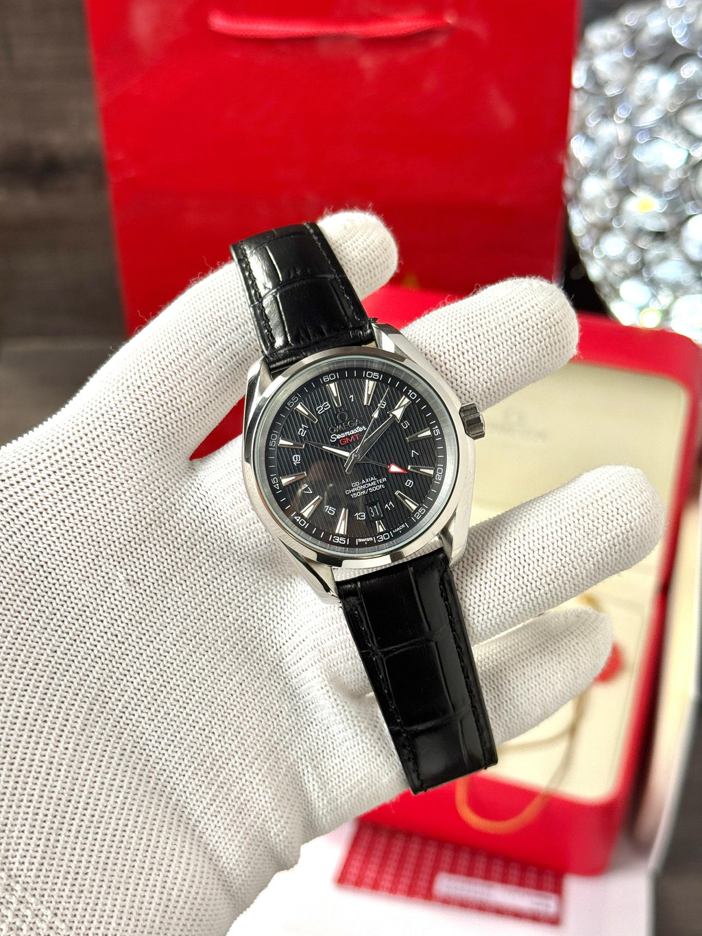 Omega Sea Master GMT Edition Automatic Watch